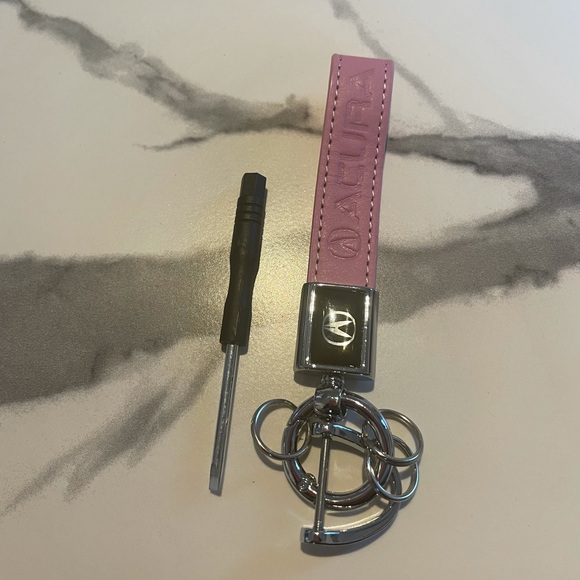 Acura Accessories - ACURA KEYCHAIN PINK